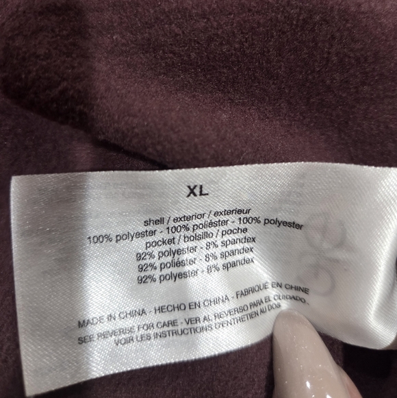 G.H. Bass & Co. Rich Brown Quarter-Zip Pullover NWOT - Picture 7 of 10